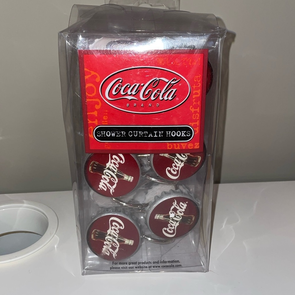 Coca Cola Shower Hooks (NEW)